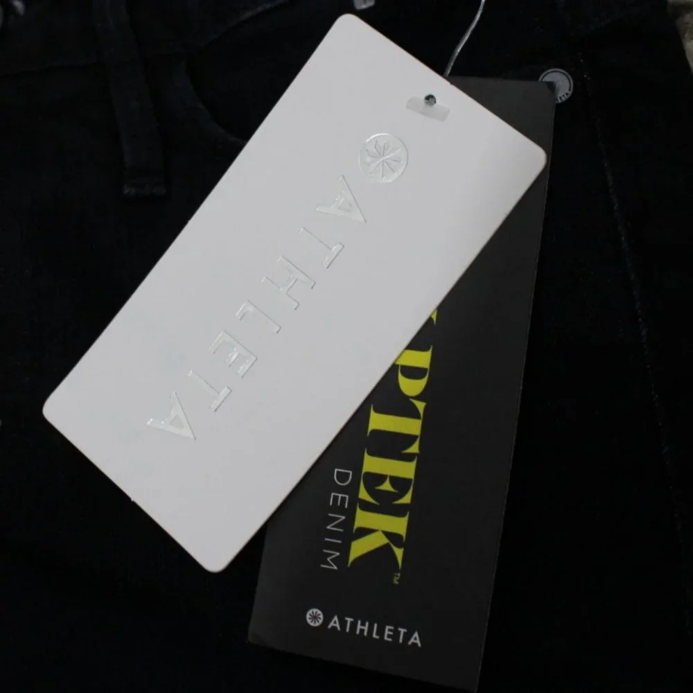 NWT Athleta Overdye Ankle Skinny Sculptek Jeans Size 0 - Picture 4 of 6